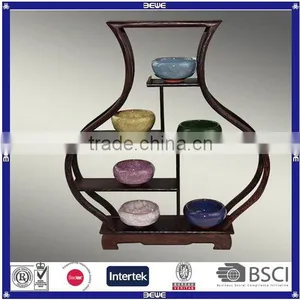 Popular Virtu Shelf for Art Wenge Material thumbnail-1