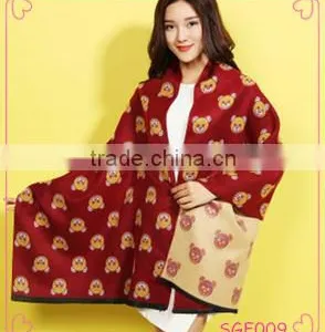 Fashionable Ladies Latest Design Long Cotton Scarf thumbnail-1