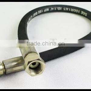Wire Braid Hydraulic Hose Assembly Rubber thumbnail-1