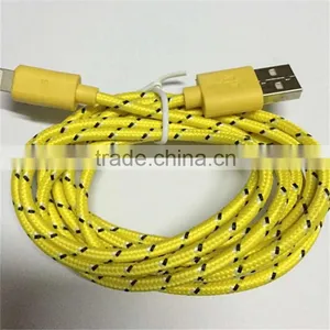 2016 Hot Selling High Quality Braided Charging Usb Cable Chinese Manufacture Directly Supply Usb Cable thumbnail-3