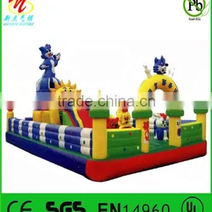 Large Inflatable Amusement Park,fun City for Kids thumbnail-1