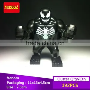 Decool Bricks 0182 SuperHero 7.5cm Action Figures Venom Model Minifigure Building Bricks Blocks Toys thumbnail-1