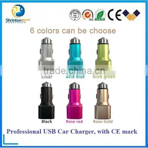 USB Car Charger Adapter 2 Port 3.1A For IPhone Samsung Galaxy HTC thumbnail-1