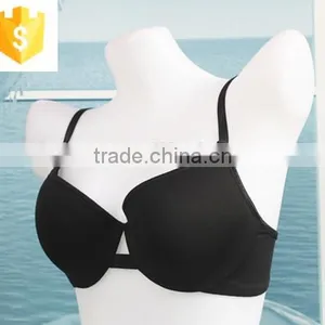 2016 Unique Front Classical Style Simple Black Bra thumbnail-2