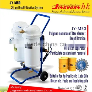 Low Consumption High Precision Simple Industrial Oil Treatment Machines for Engineering Machinery With Membrane Filtration thumbnail-1