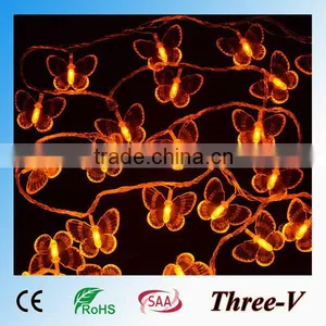 Butterfly LED Xmas Lights Holiday Home Window Ceiling Tree Decoration String Light 5M/10M 220V/110V thumbnail-2