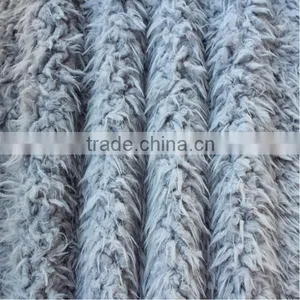 Europe Fashion Coats Grey Lion Cashmere Fabric thumbnail-1