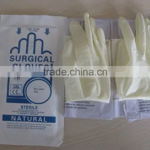 Cheap Sterile Surgical Colored Latex Surgical Disposable Gloves Medical Manufacturer Malaysia Price Wholesale thumbnail-1