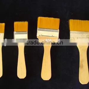 Hot Sell Soft Yellow Wool Brush for Gold Leaf Gilding thumbnail-1