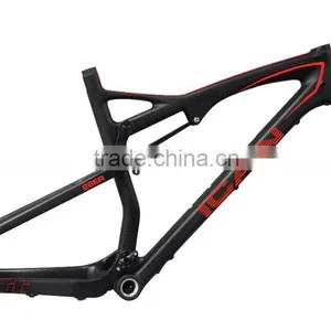 26er Carbon Mountain Bike Frame AC076 ,carbon Suspension Mtb Frame BSA/BB30 Available thumbnail-1