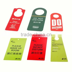 Custom Hotel Room Door Sign, Hotel Room Door Hanger Sign, Do Not Disturb Hotel Door Hangers thumbnail-1