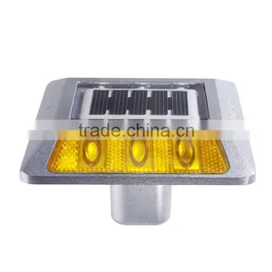 HAN-03 Led Aluminium Flashing Solar Road Studs( Five Color Can Choose ) thumbnail-1