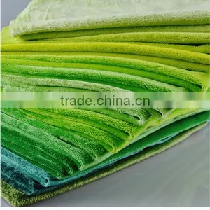 Fabric for Kid Toy /Super Soft High Quality Stock Fabric 100 Polyester Fleece Fabric Plain Green Fleece Velvet Quality Choice thumbnail-2