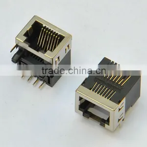 Top Entry RJ45 Network Socket/connector thumbnail-1