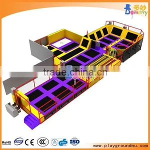 2016 Domerry NEWEST Indoor Used Trampoline Playground thumbnail-1