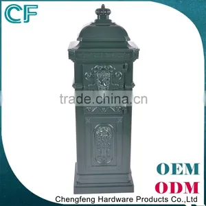 Lion Decorative Cast Aluminiun Big Mailbox From Chengfeng thumbnail-3