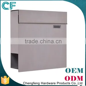Customised Wall Mounted Stainless Steel Letterbox For Aparment thumbnail-3