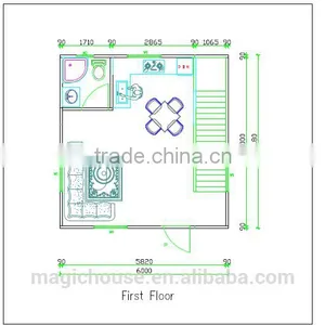Lastest Design High Quality Luxury Prefabricated Houses/ Cheap and Easy Assemble Hoete/fast Install Small Homes Plan thumbnail-3