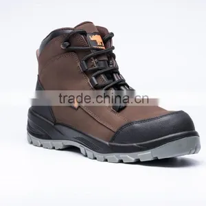 Basic Action Genuine Leather Steel Toe Safety Shoesa(sj9001) thumbnail-1