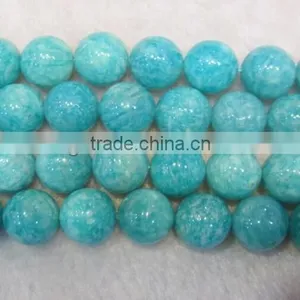 Factory Price 2mm 4mm 6mm 8mm 10mm 12mm Natural Amazonite Round Bead Gemstone Loose Beads thumbnail-1