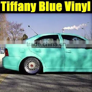 Newest Blue Color Car Vinyl Film With Air Free Bubbles, New Blue Car Color Change Film thumbnail-1