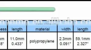Esd Foam Swabs, Small Spear Tip Foam Swab,Cleaning Foam Swab thumbnail-3