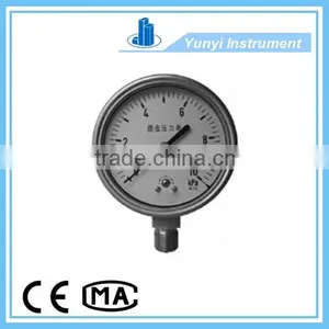 Stainless Steel Bourdon Tube Pressure Gauge thumbnail-1