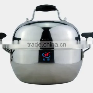 Well Equipped Kitchen Cookware of Stainless Steel Food Steamer Pot With Bpa Free thumbnail-1