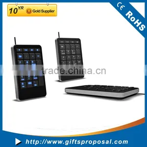 Portable Keyboard LED Lighting Computer Keyboard Slim Keyboard for Laptop Mobile Phone thumbnail-1