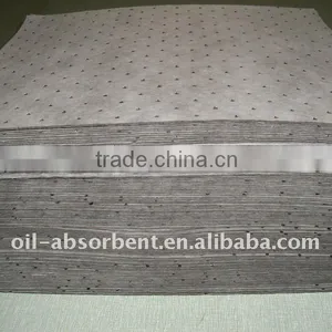 100%PP Grey Universal Oil Absorbent Pads thumbnail-1