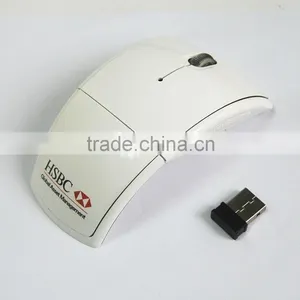 USB Receiver Foldable Computer Mouse 2.4G Wireless Mouse thumbnail-3