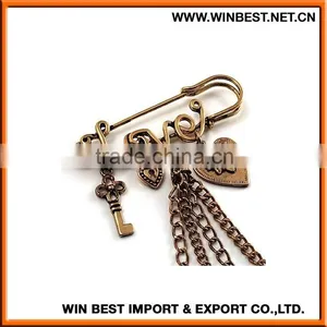 Wholesale From China China Wholesale Brooch, Snowflake Brooch, Magnetic Brooch Pin thumbnail-2