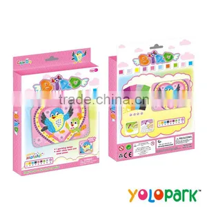 DIY Mosaic Crystal 3D Stickers Toy/ Children Hand DIY Puzzle Sticker Toy thumbnail-1