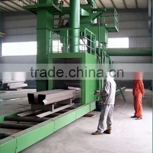 H Beam / Roller Conveyor Shot Blasting Machine/ Stone Shot Blasting Machine in High Quality thumbnail-1