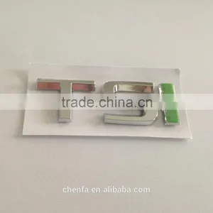 Custom Decorative 3m Adhesive Plastic Emblems thumbnail-2