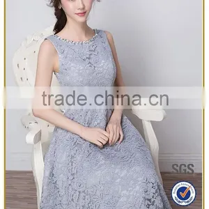 High Quality Sexy Beam Waist Evenning Dress for Lady thumbnail-3