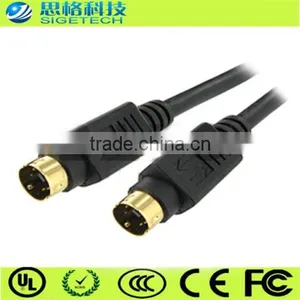1107 Sigetech av S-video Min Din 4 to Min Din 4 thumbnail-1