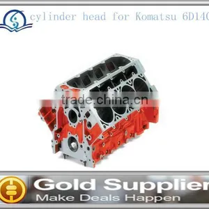 Brand New Cylinder Head for Komatsu 6D140 With High Quality and Most Competitive Price. thumbnail-1