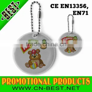 PVC Reflective Keychain, Reflective PVC Keychain thumbnail-1