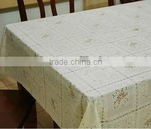 New Design Pvc Plastic Tablecloth thumbnail-1