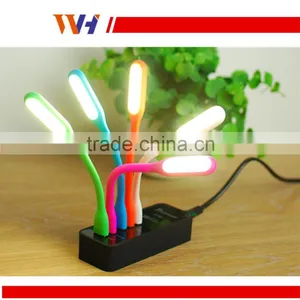 Computer Keyboard Reading Notebook Flexible Mini Usb Led Lamp thumbnail-1