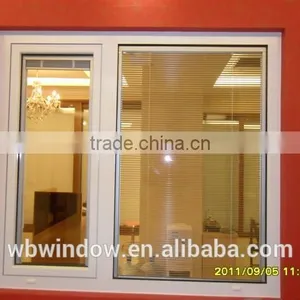 Energy Saving UPVC Window With Blinds,window Glass With Blinds Inside thumbnail-4