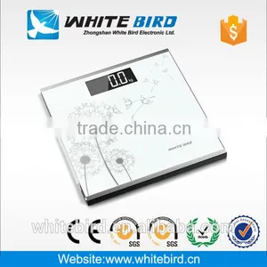180kg /0.1kg Electronic Tempered Glass Digital Body Weighing Bathroom Scale thumbnail-2