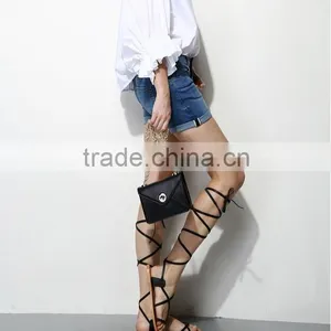 Lace up Sandal - Greek Handmade Gladiator Laceups - Gladiator Sandals thumbnail-1