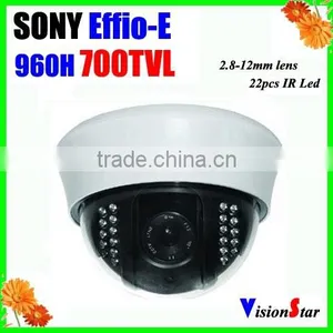 Sony Effio 700TVL IR Camera WDR Night Vision CCTV Camera Systems IR-Cut Indoor Camera thumbnail-1