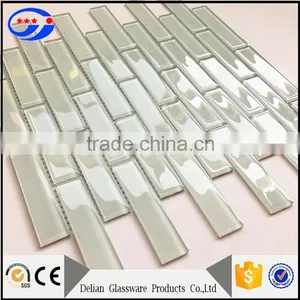 Strip White Glass Tile thumbnail-3