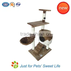 Eco-friendly Cat Tree Condo Scratcher thumbnail-1