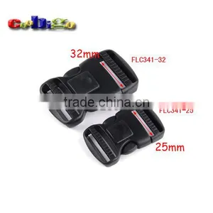 Plastic Self-locking Switch Buckle For Tactical Backpack Straps Camping Bags #FLC341-25/32 thumbnail-1