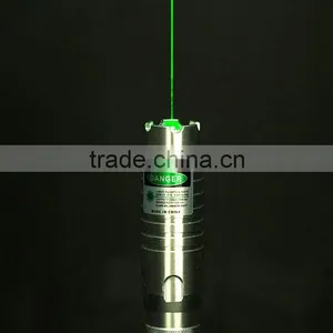 Astronomy Military Adjustable Focus 300mW Green Light High Power Laser Torch 532nm Burning Lazer Intense Beam thumbnail-2