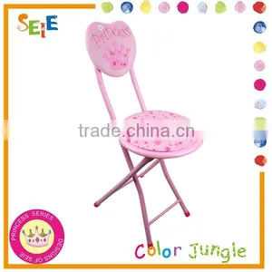 Metal Folding Chair Kids Baby Soft Chair thumbnail-2